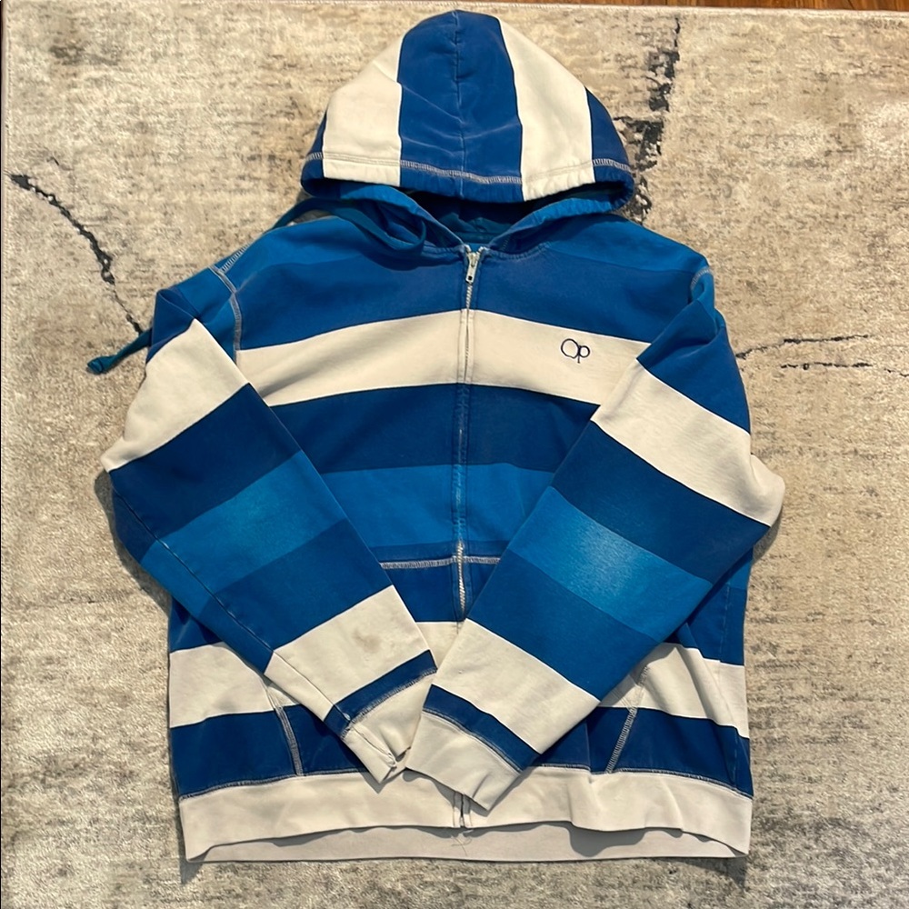 Vintage men’s surfing OP zip up hoodie